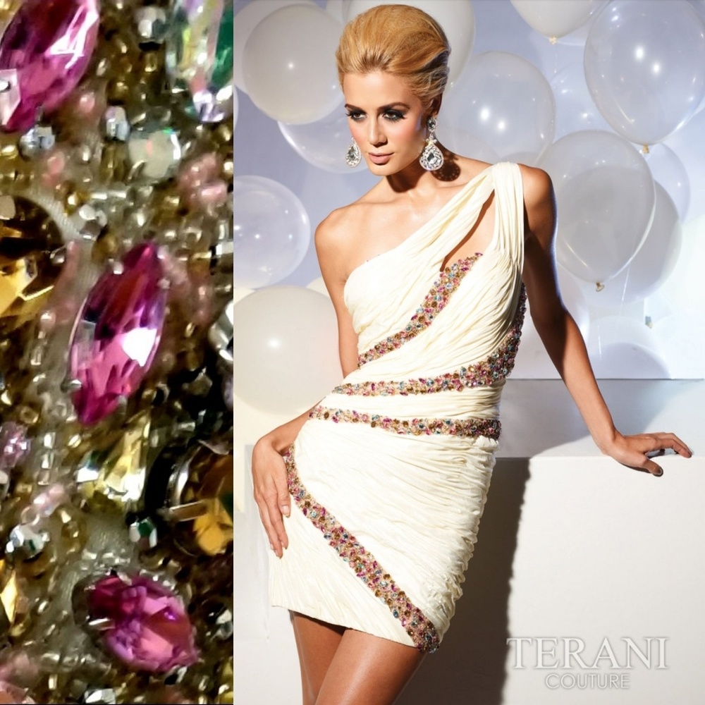 NWT TERANI COUTURE Cocktail Dress Size 12